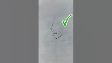 How to draw Side Profile tutorial.#art #sketch #drawing #howtodraw #viralvideo #viralshorts