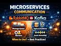 Microservices architecture & RabbitMQ & Kafka