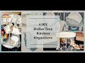 DIY DOLLAR TREE KITCHEN ORGANIZERS PAPER PLATES UTENSILS NAPKINS K CUPS TEA BAGS COFFEE