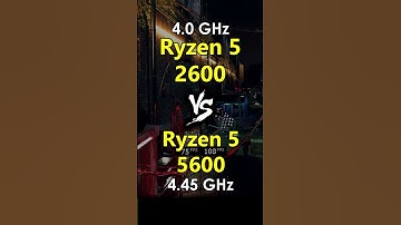 Ryzen 5 2600 OC vs Ryzen 5 5600 Test in Games