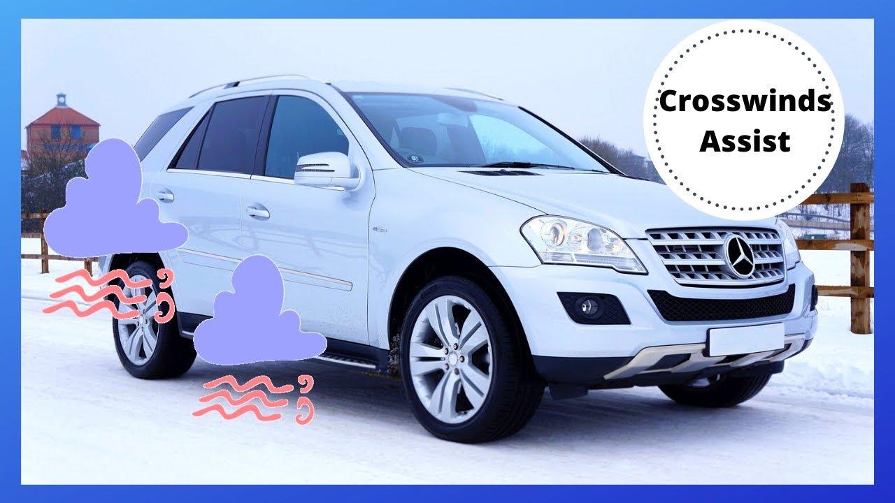 Mercedes Benz Crosswind Assist - YouTube