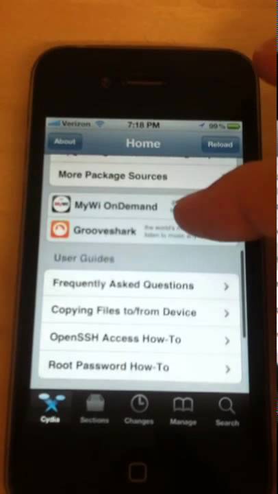 Непривязанному jailbreak iPhone 4S быть.. Фото.