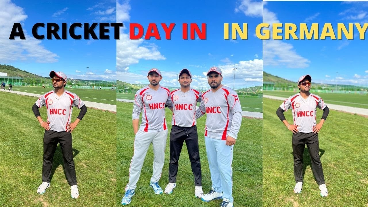 A CRICKET DAY IN GERMANY,HEILBRONN #Cricket #SportsinGermany #StudyinGermany #LifeinGermany