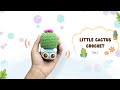 Easy Cactus In Nursery Pot Crochet 2 2 Cute Amigurumi Cactus Tutorial For Beginners 