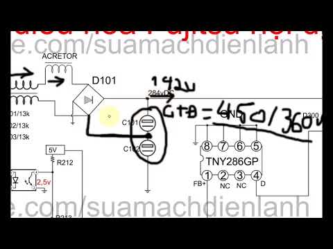 Video Mạch nhân áp và nguồn xung dàn nóng điều hoà fujitsu... - youtube