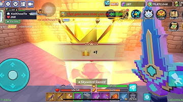 Blockman Go skyblock hành trình truy tìm vương miện tập 2👑 đã lấy được vương miện lv3 🤩🗿