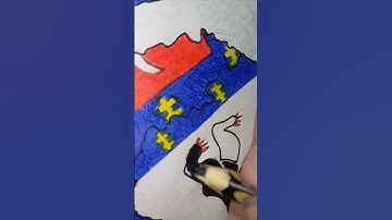 Lithuania Map - Part 12 #lithuania #flagdrawing #lithuanian #map #mapdrawing #litauen #lietuva