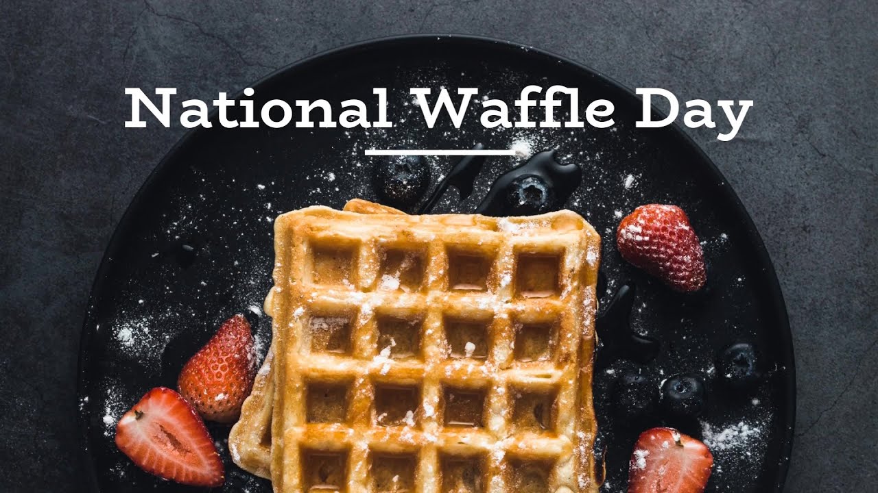 National Waffle Day Video Template (Editable)