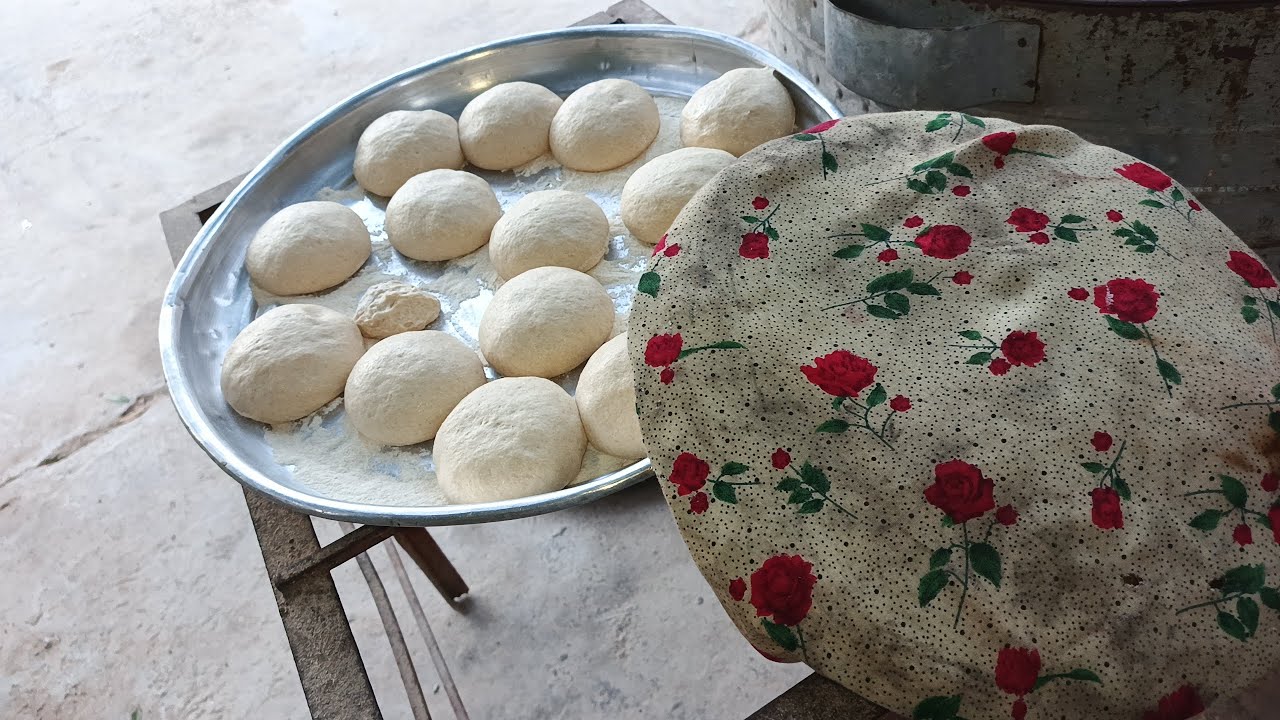 روتين جديد😍عجن وخبز وكباب عروك😋