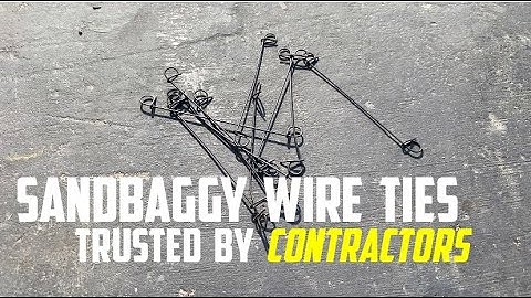 Sandbaggy Double Loop Rebar Wire Ties