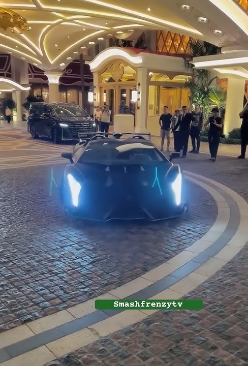 RARE 1-of-9 Lamborghini Veneno Roadster - Owned by a MYSTERIOUS Hong Kong Tycoon! 🤯 #Lamborghini