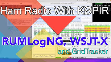 RUMLogNG WSJT-X and GridTracker - MacOS Apple M1
