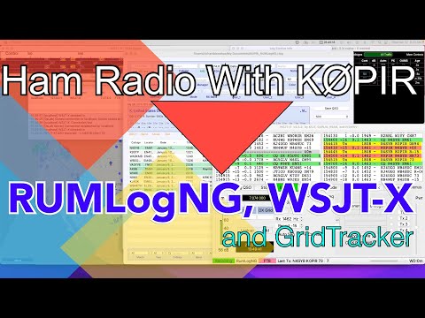 RUMLogNG WSJT-X and GridTracker - MacOS Apple M1
