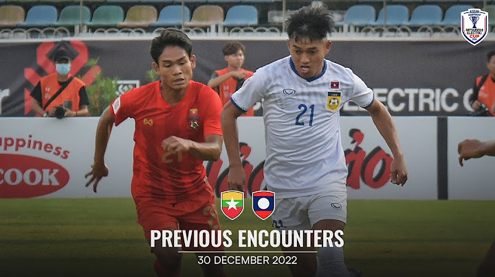 PREVIOUS ENCOUNTERS: 🇲🇲 Myanmar 2-2 Laos 🇱🇦 (2022) #MitsubishiElectricCup #ASEANUtdFC