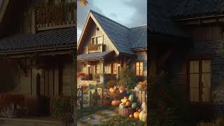 Rustic Pumpkin Cottage 🍂 Golden Autumn Escape 🧡