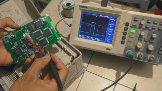 Réparation d'une console de programmation de variateur de fréquence ► problème d'affichage LCD