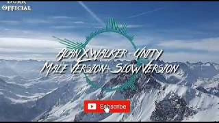 AlanXWalkers - Unity - Male Version - Slow Version