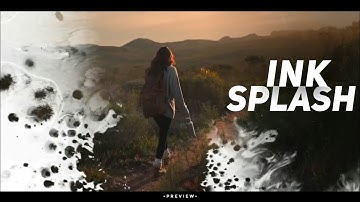 Awesome ink splash video editing in kinemaster #inksplatter#inksplash#SPEditex#kinemaster