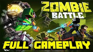 Minecraft ZOMBIES+ by Mythicus Full Gameplay Walktrough | Minecraft Marketplace (PC, PS4, Mobile)