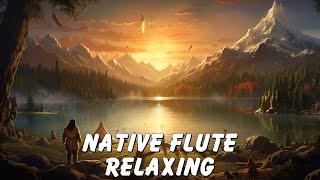 Native American Sleep Flute Music and Natural Sounds by the Lake - Meditation and Healing Music