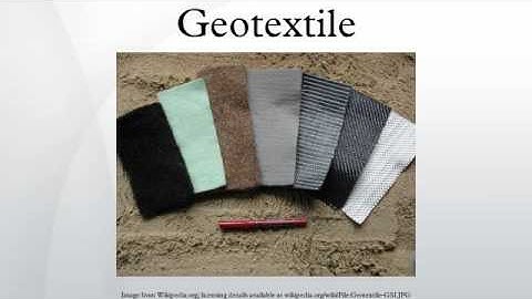 Geotextile