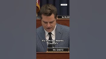#Gaetz unknowingly cites propaganda