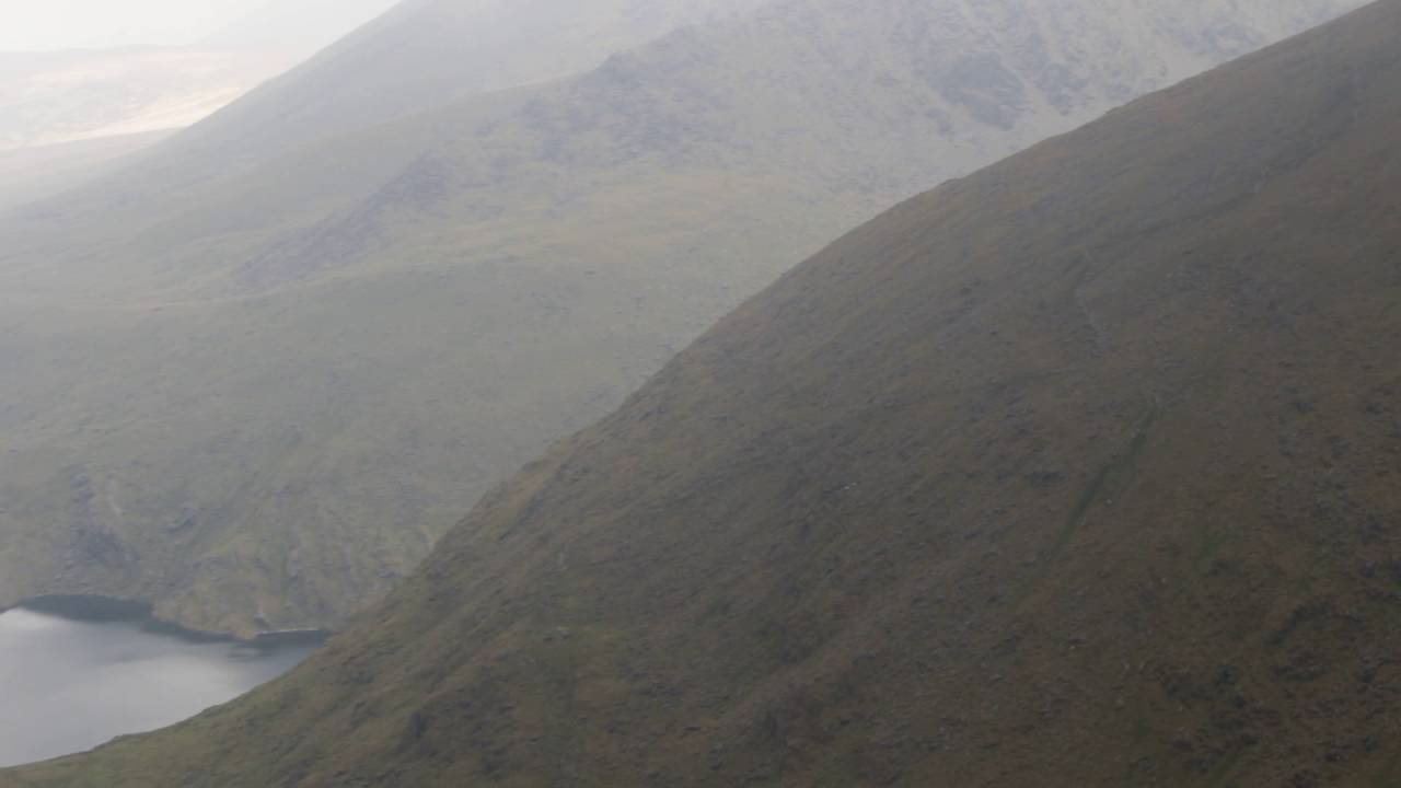 ireland map Carrauntoohil - Zig Zag Route