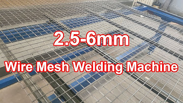 2.5-6mm Wire Mesh Welding Machine | Test Video | DAPU&RKM Machinery