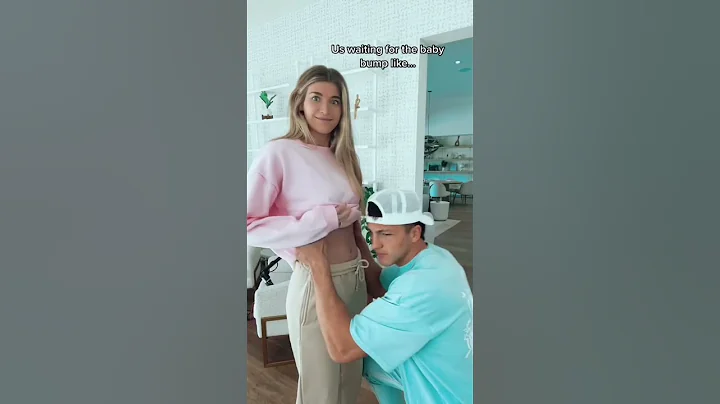Waiting for the baby bump like.. #jatie #jatievlogs #joshandkatie #pregnant - DayDayNews