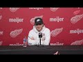 Alex DeBrincat 2023-24 Detroit Red Wings End of Season Media