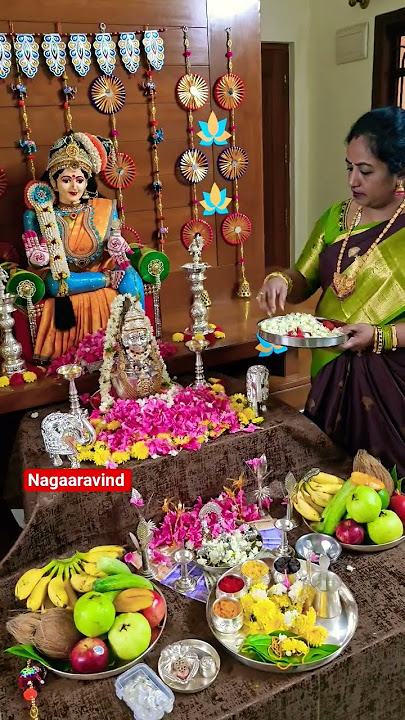 Vara Maha Lakshmi Pooja Aarati🌹#divinedevotee7