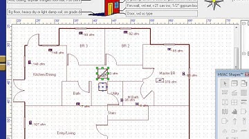 [Wrightsoft] Example Duct Design (Step 5)  Supply and Return Assignment