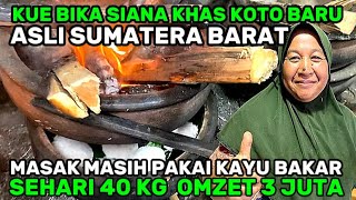 Ide Usaha Kue Bika Siana Khas Sumatera Barat Unik Masaknya Pakai Kayu Bakar Omzet 3 Juta Perhari