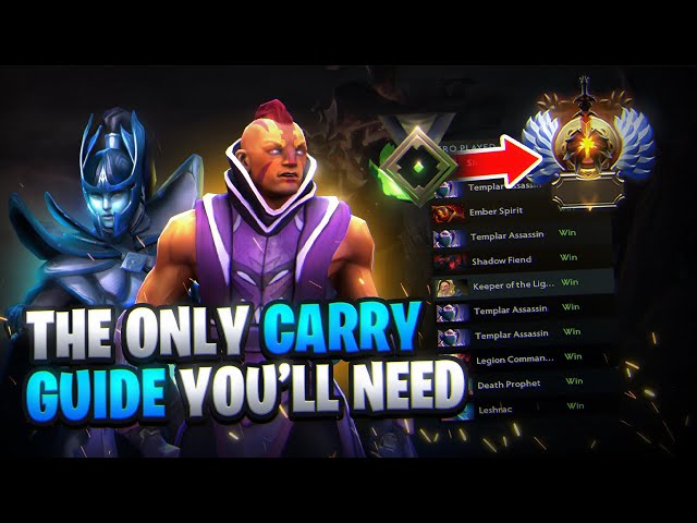 How to Play Carry & get IMMORTAL (NO BS) | Full Guide Dota 2 class=