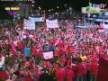Chavez rompe en llanto al finalizar discurso en Apure