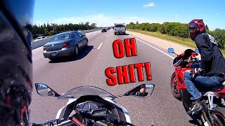 MY BIKE DIED ON THE HIGHWAY!