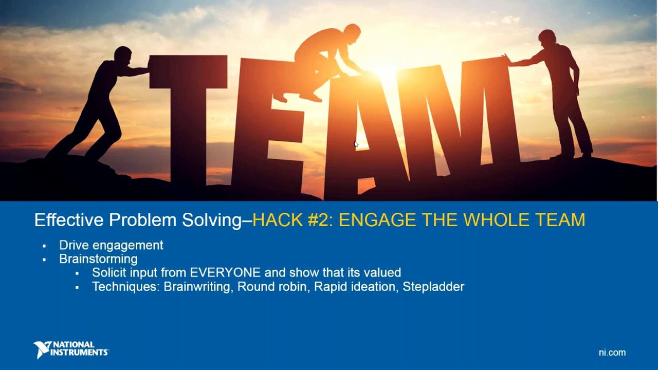 Hacks for Effective Problem Solving - YouTube