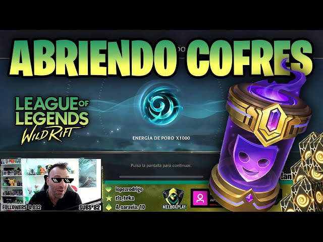 League of Legends: Wild Rift on X: Ha llegado el primer drop de Wild Rift  en @primegaming. Desbloquea un Cofre de aspectos aleatorios en el enlace y  dinos qué aspecto consigues!