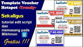 template voucher mikhmon keren