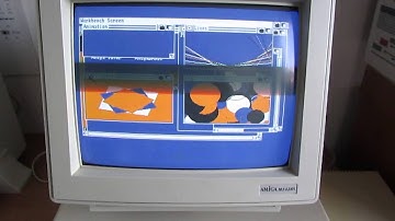 COMMODORE AMIGA 1000, WORKBENCH 1.1 - DEMO