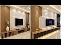 Modern Wall TV Unit Design Ideas 2025 Latest Stylish Look for Living Room
