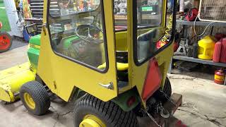 1975 John Deere 300 Mod walk around Modifications for snow / winter use only.