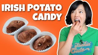 Irish Potato Candy 🥔 Peppermint Potato Candy - old-fashioned candy made out of potatoes?