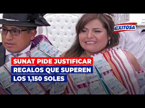 🔴🔵Sunat pide justificar regalos que superen los 1,150 soles