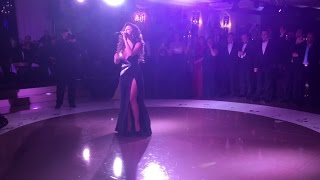 Myriam Fares ( Live Wedding Performance ) Beirut  / ميريام فارس تغني من عيوني مباشر في الأفراح بيروت