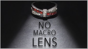 Macro Photography Without A Macro Lens???