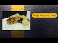 Burger Patty with Gravy