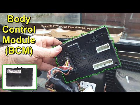 BCM (Body Control Module) Removal and Refitting - Nissan Micra K12