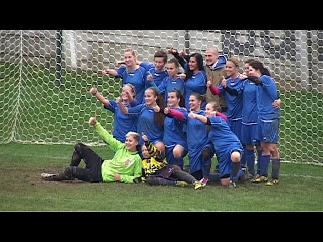 futbal ženy: Bánovce nad Bebravou - Topoľčany 8.11.2014 - YouTube