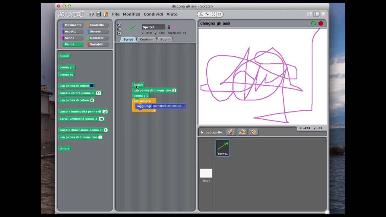 Scratch: curve - YouTube